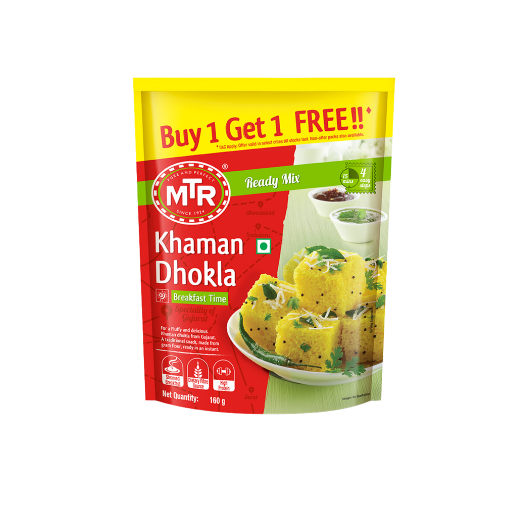 Khaman Dhokla Mix(Buy One Get One Free)