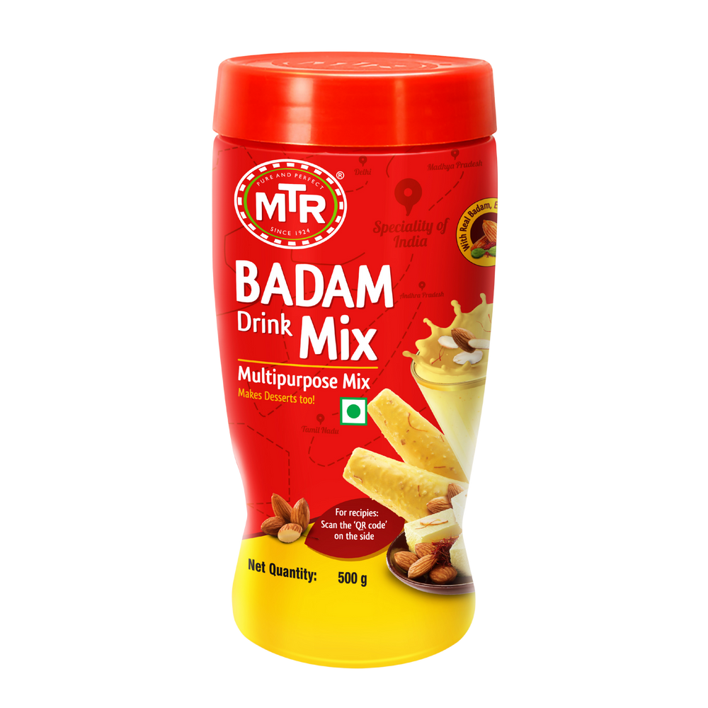 Badam Drink Mix Jar