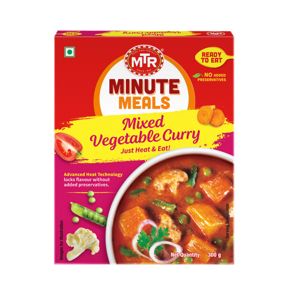 Ready to Eat Mixed Vegetable Curry