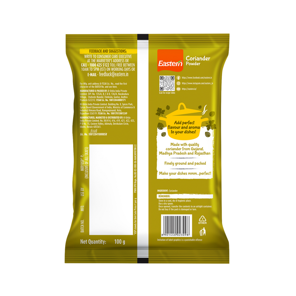 Eastern Coriander Powder
