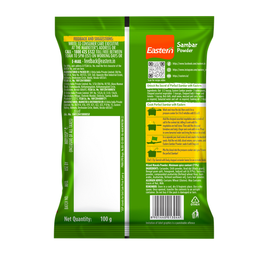 Eastern Sambar Powder 100g