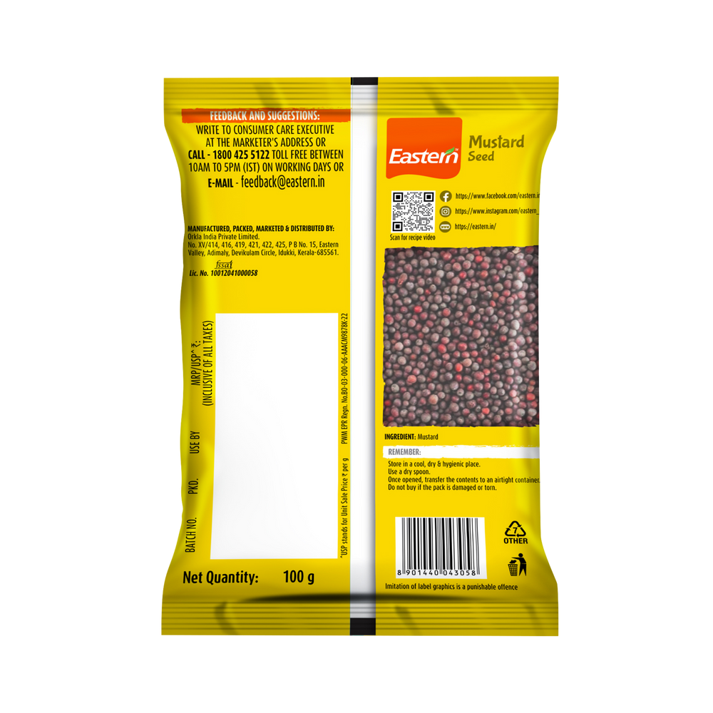 Eastern Mustard Seeds