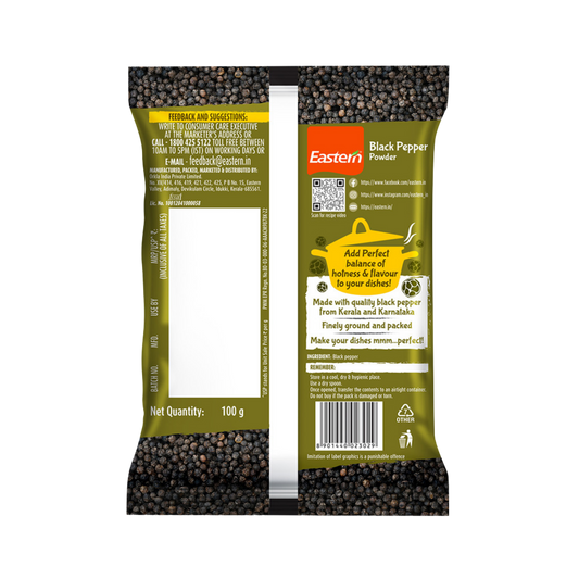 Eastern Black Pepper Powder
