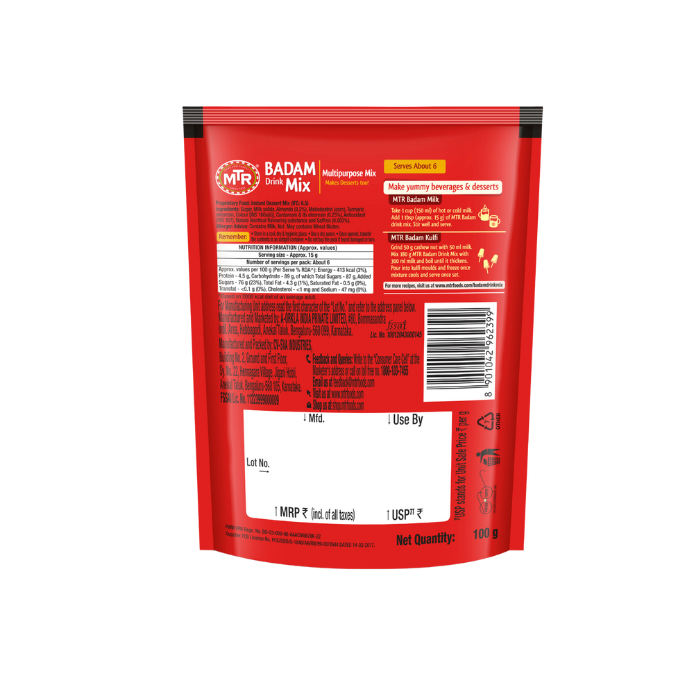 MTR Badam Drink Mix