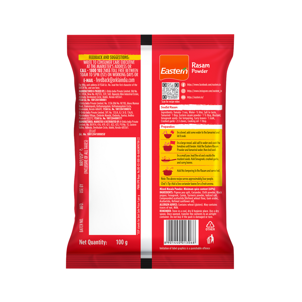 Eastern Rasam Powder 100g