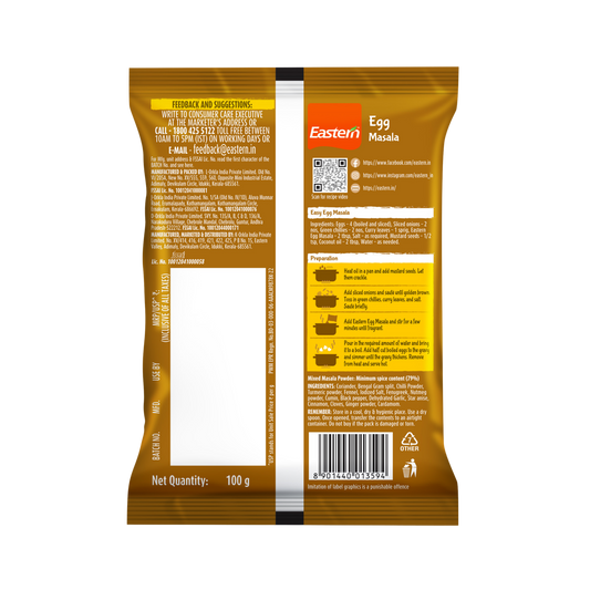Eastern Egg Masala (Pack of 2)