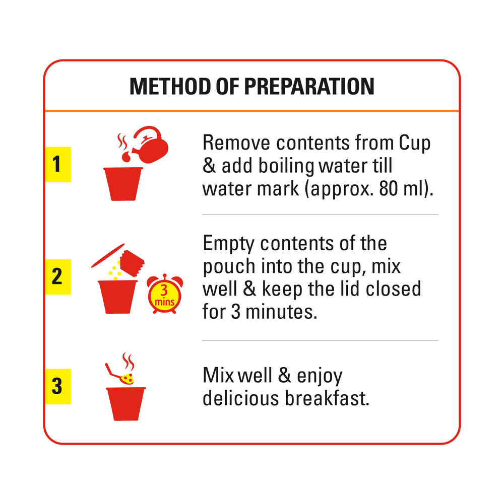 MTR 3 Minute Khatta Meetha Poha with 10g Protein