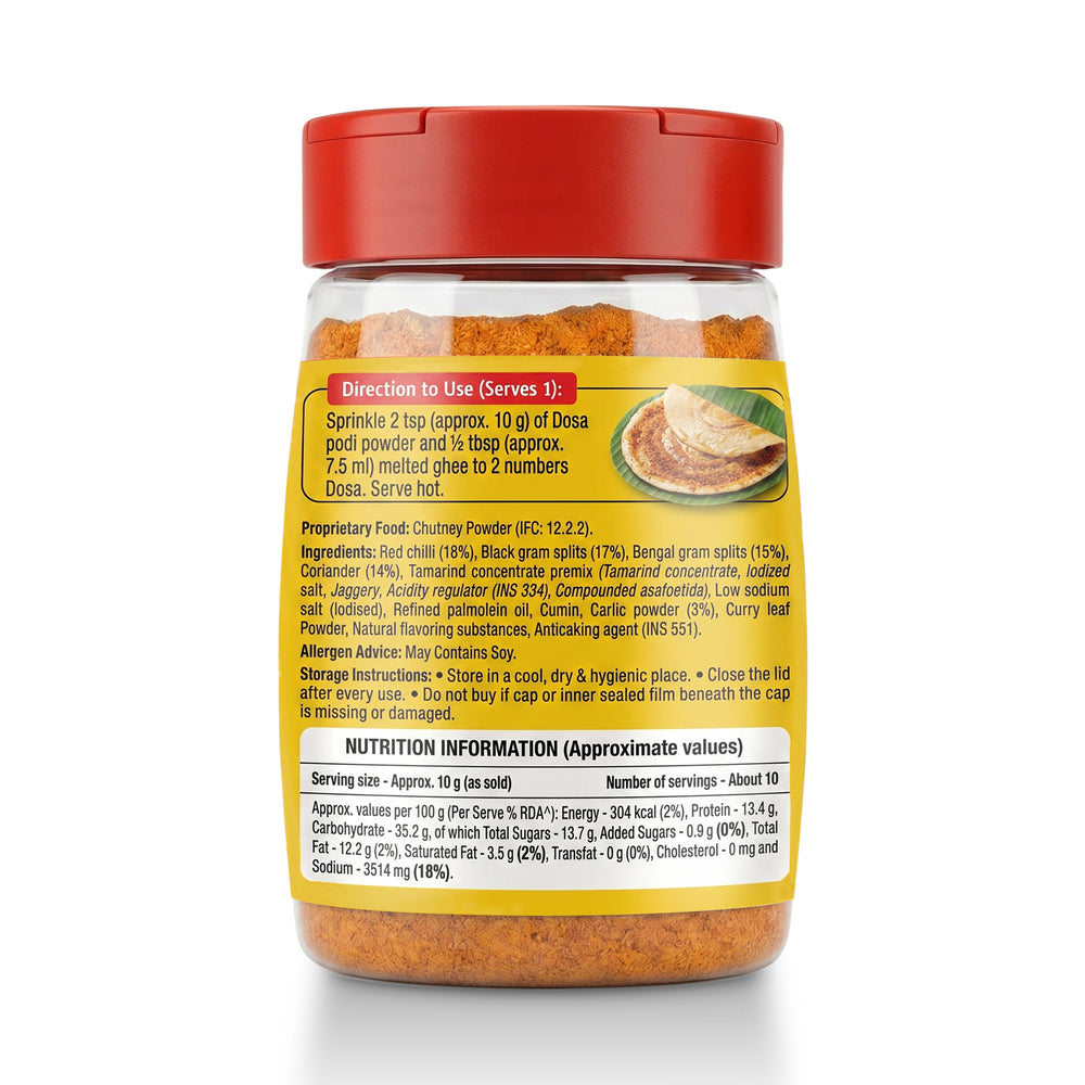 Dosa Podi Sprinkler