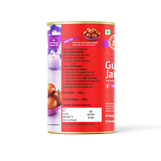 MTR Gulab Jamun Tin Can