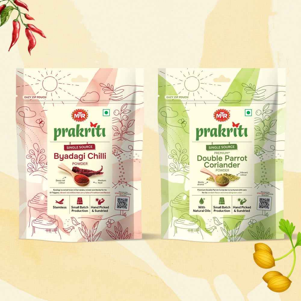 Byadagi Chilli Powder & Kumbharaj Double Parrot Coriader Powder