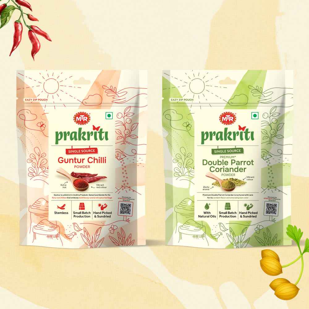 Guntur Chilli Powder & Kumbharaj Double Parrot Coriader Powder