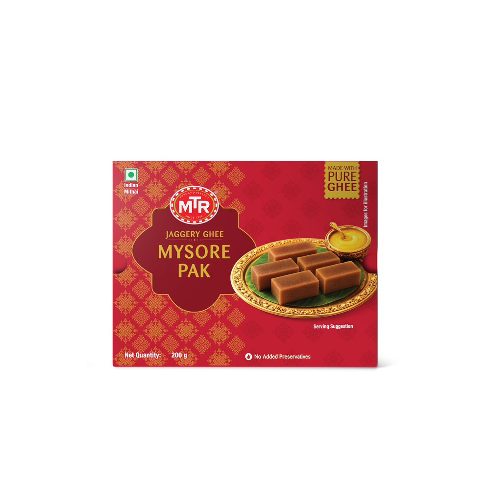 MTR Jaggery Ghee Mysore Pak 200g - Orkla India