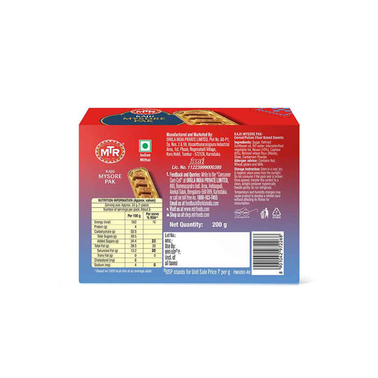 MTR Kaju Mysore Pak(Buy One Get One Free)
