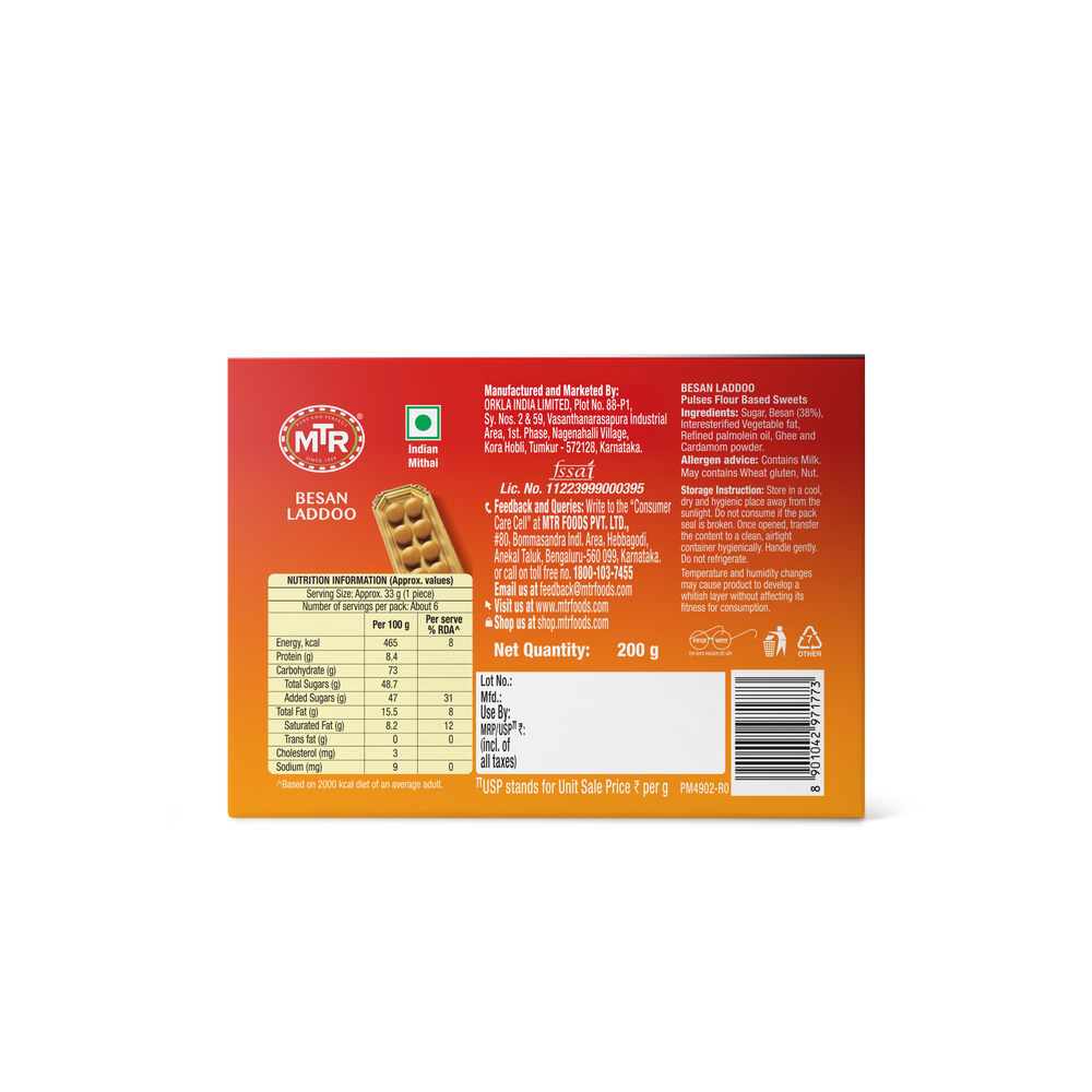 Besan Laddoo Classic (Buy One Get One Free)