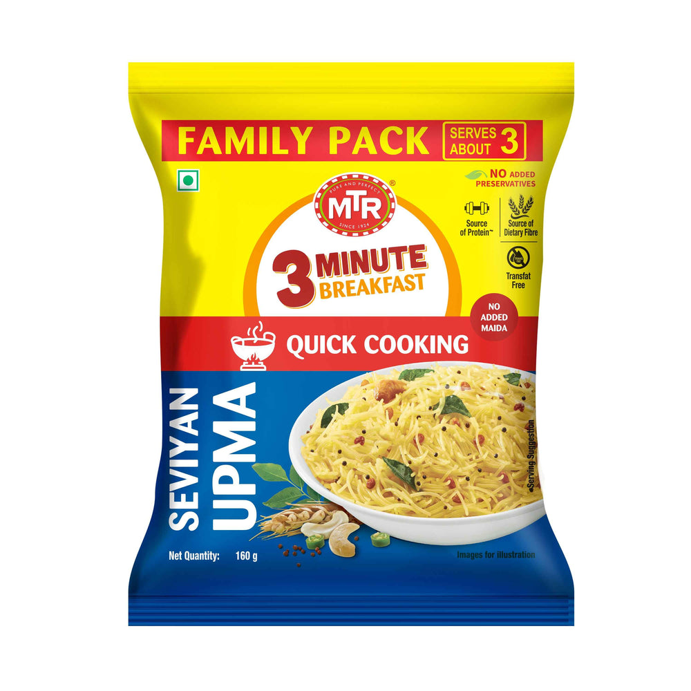 MTR 3 Minute Seviyan Upma (Buy One Get One Free)