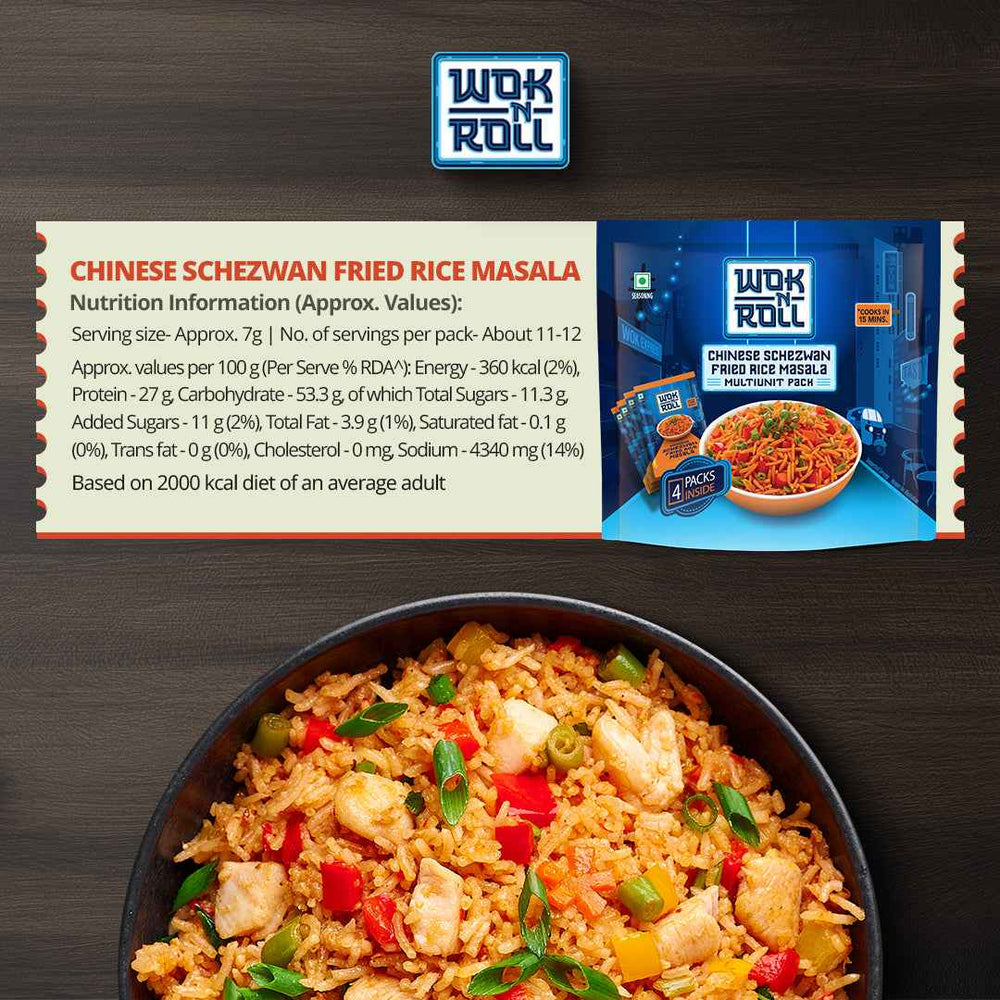 Chinese Schezwan Fried Rice Multiunit Pack