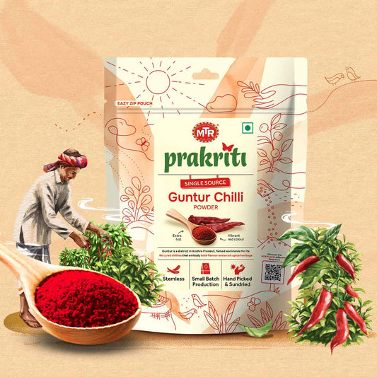 Guntur Chilli Powder & Arakru Turmeric Powder