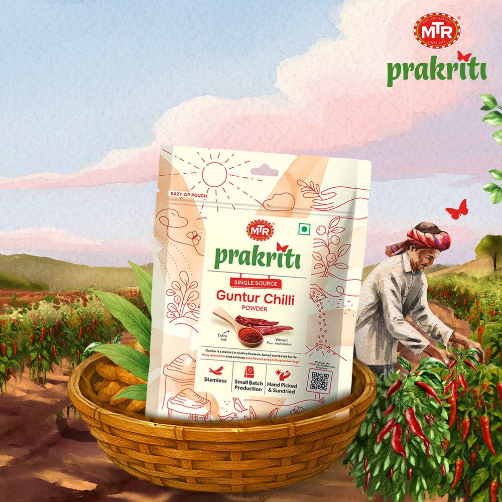 Guntur Chilli Powder & Arakru Turmeric Powder
