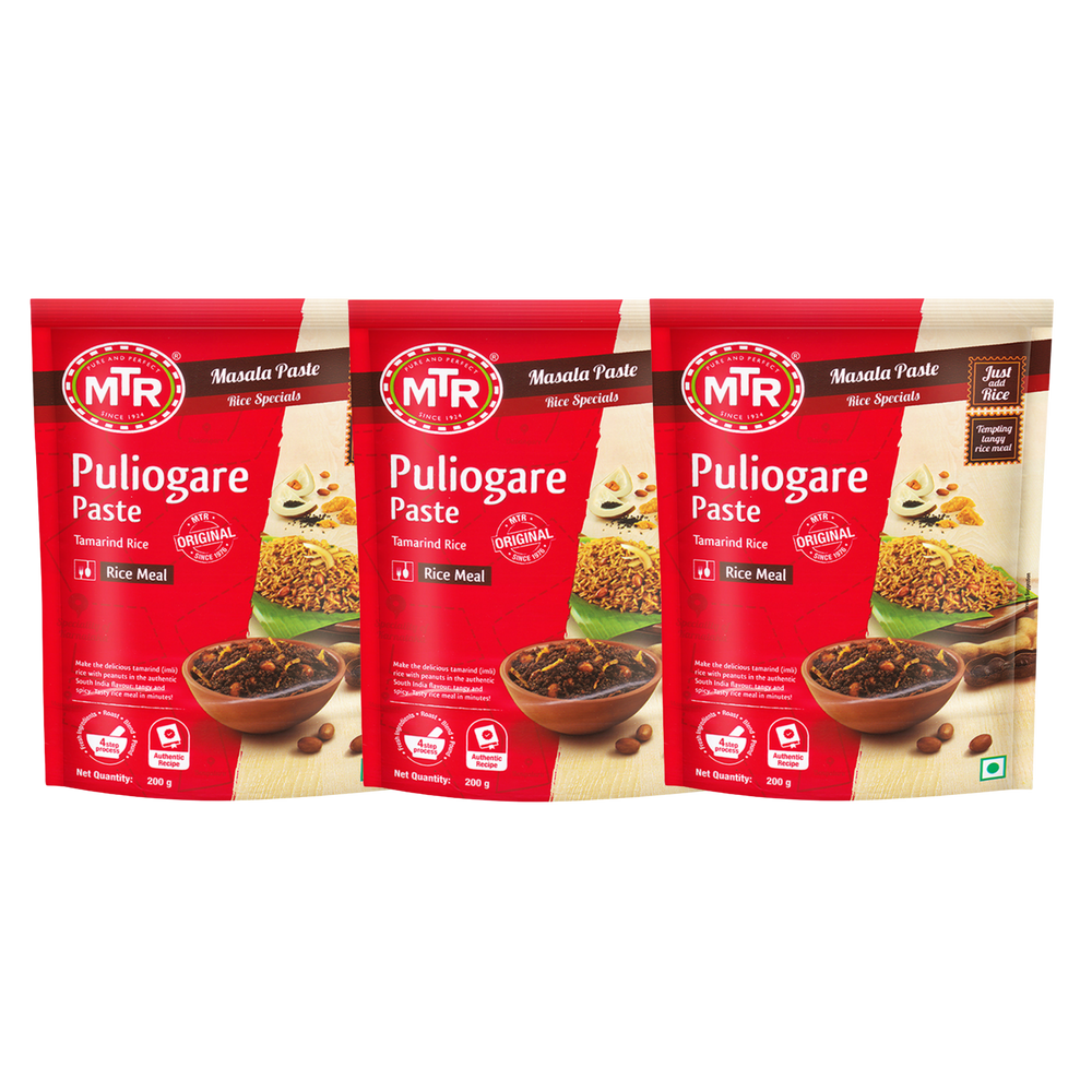 MTR Puliogare Paste (3x Value Pack)