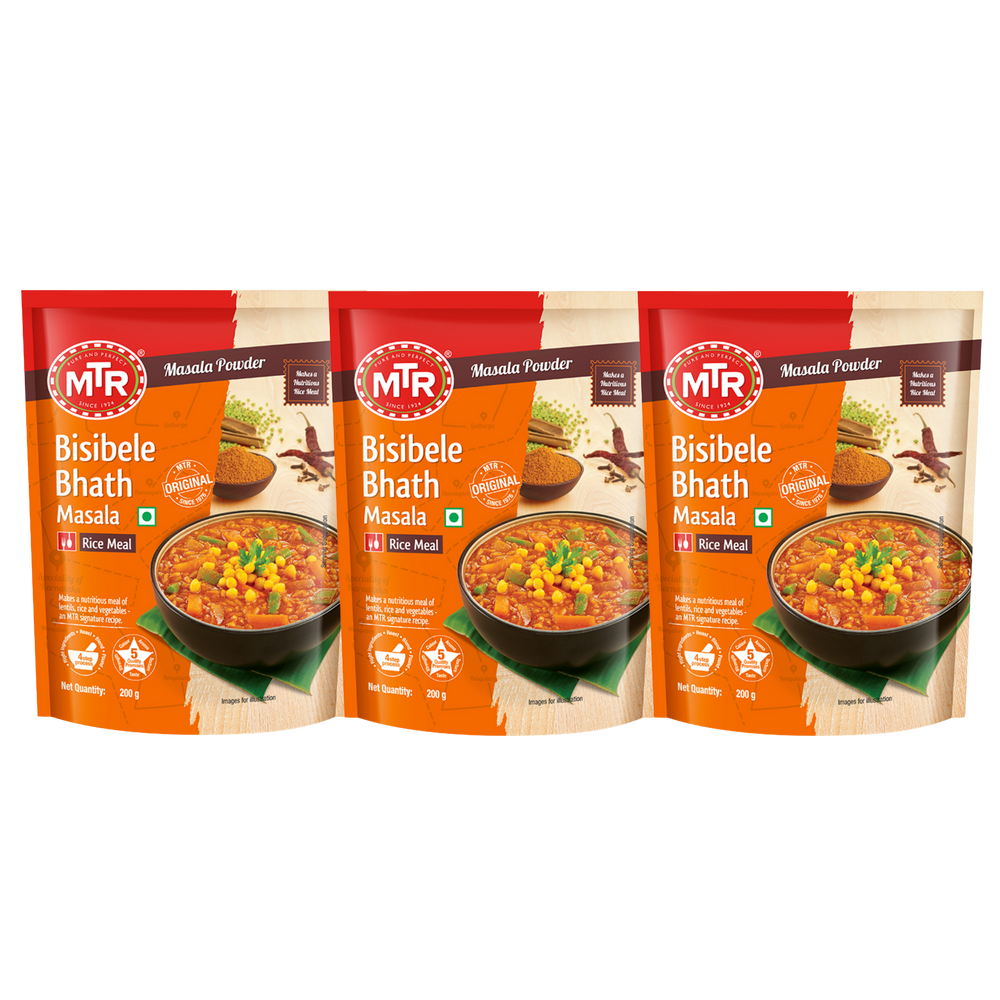 MTR Bisibele Bhath Masala (3x Value Pack) 100 g