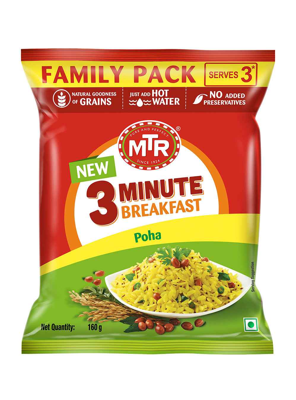 MTR 3 Minute Poha Pouch (Buy One Get One Free)