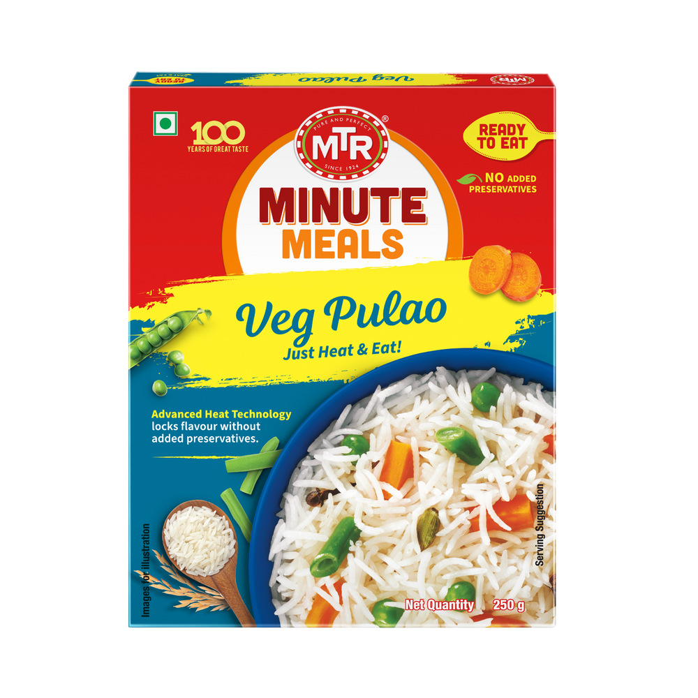 Ready to Eat Vegetable Pulao