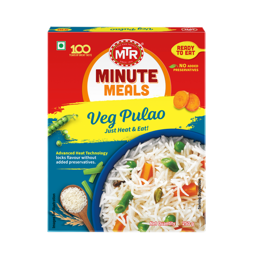 Ready to Eat Vegetable Pulao