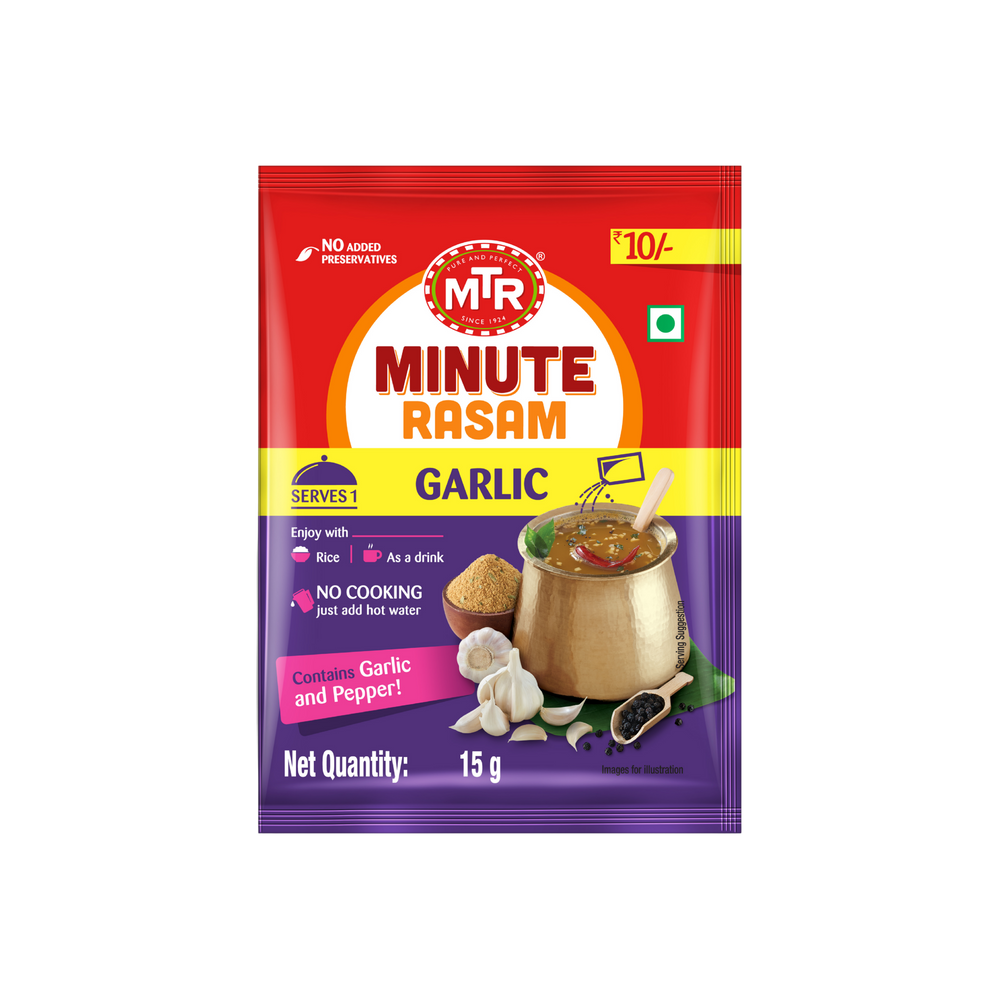 Minute Garlic Rasam (Pack of 4)