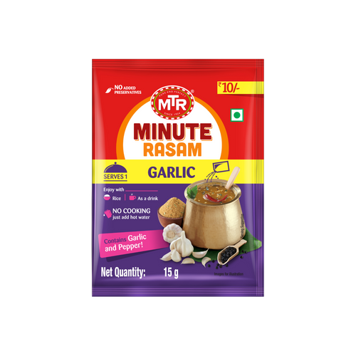 Minute Garlic Rasam (Pack of 4)