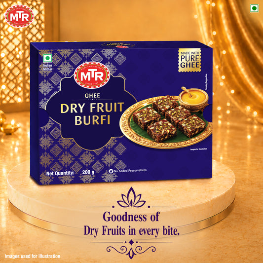 MTR Ghee Dry Fruit Burfi 200g