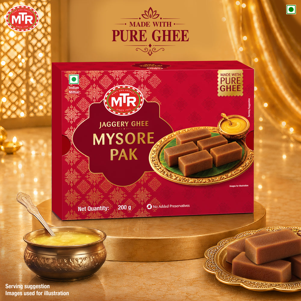 MTR Jaggery Ghee Mysore Pak 200g - Orkla India