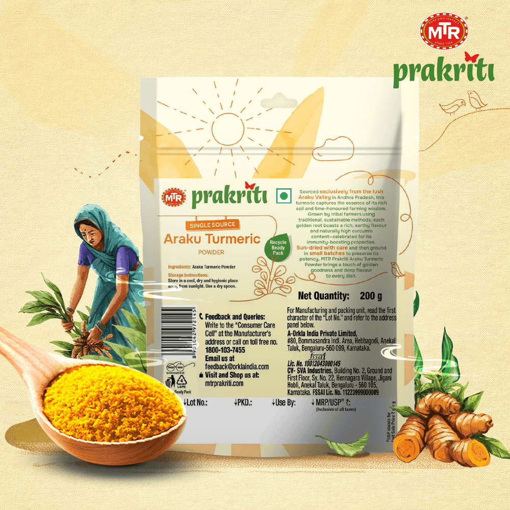 Byadagi Chilli Powder & Araku Turmeric Powder