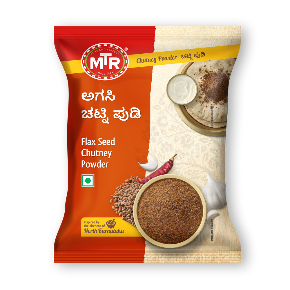 Flaxseeds Chutney Powder (Agasi Chutney Powder)