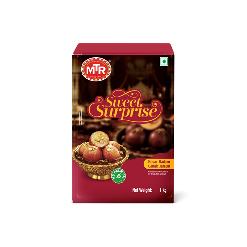 MTR Kesar Badam Gulab Jamun 1kg Festive Pack