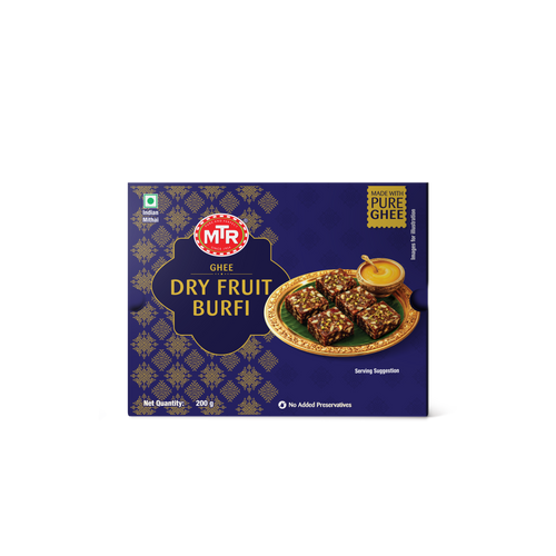 MTR Ghee Dry Fruit Burfi 200g