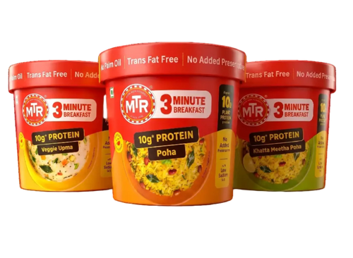 MTR 3 Minute Protein Breakfast Range
