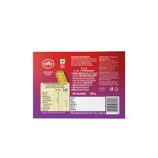 Coconut Burfi Classic (Buy One Get One Free)