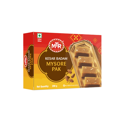 Kesar Badam Mysore Pak