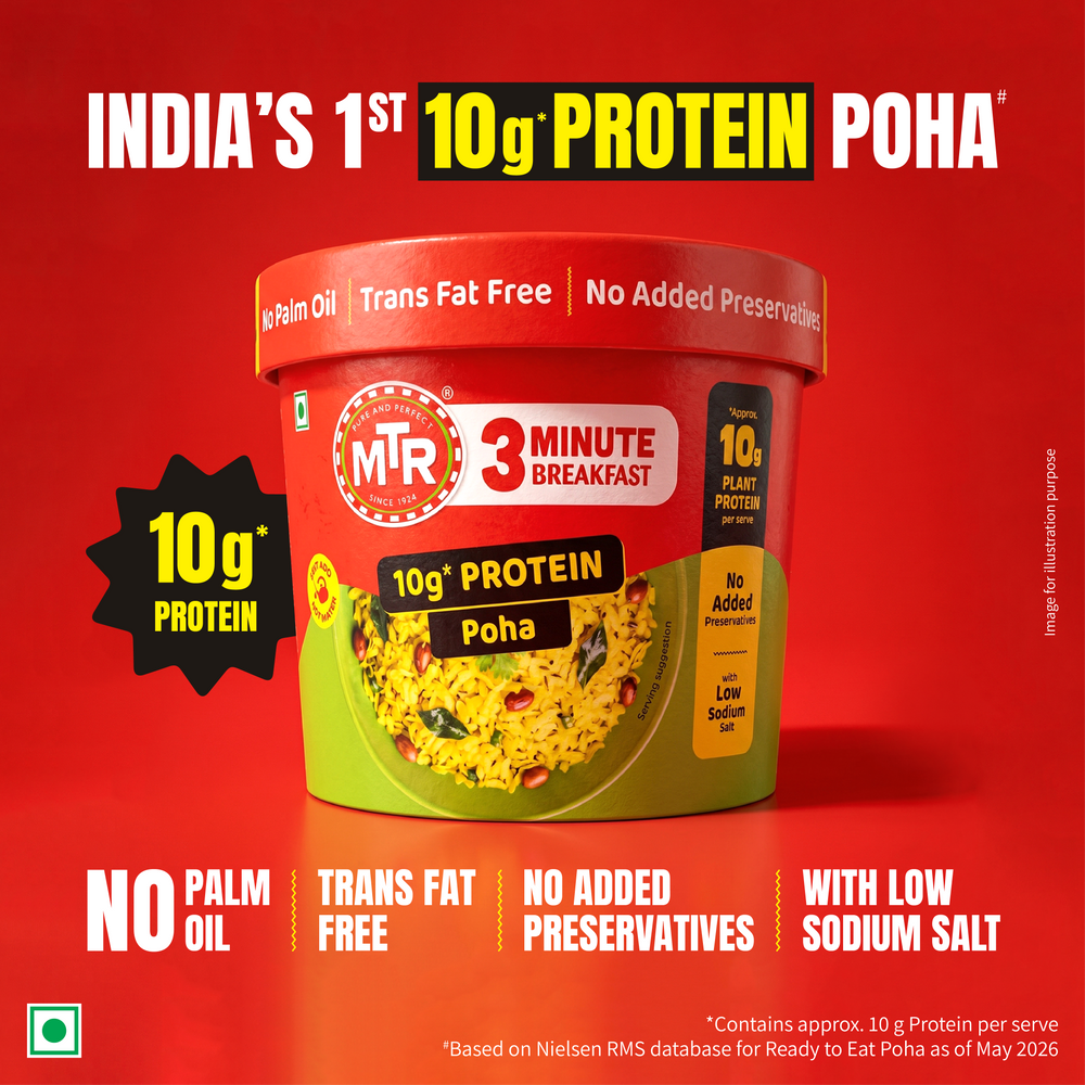 MTR 3 Minute Poha with 10g Protein