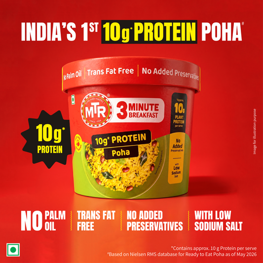 MTR 3 Minute Poha with 10g Protein