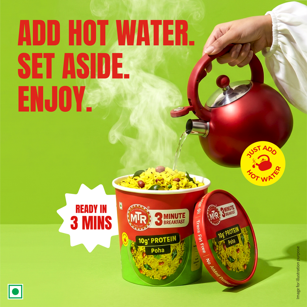 MTR 3 Minute Poha with 10g Protein
