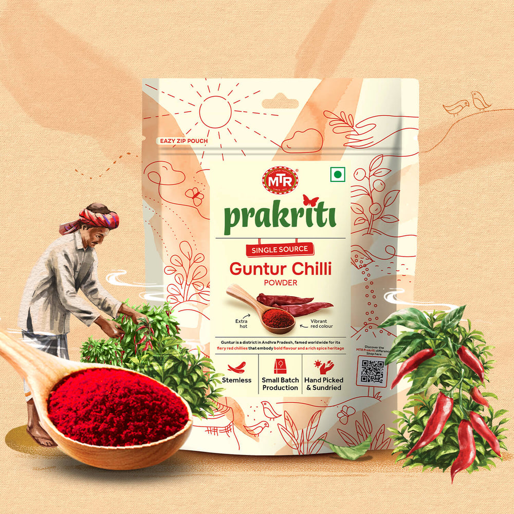 Guntur Chilli Powder & Arakru Turmeric Powder