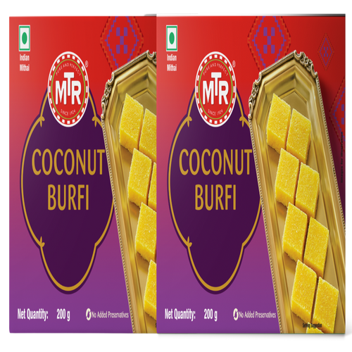 Coconut Burfi Classic (Buy One Get One Free)
