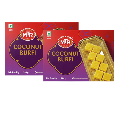 MTR  Coconut Burfi Classic (Buy One Get One Free)