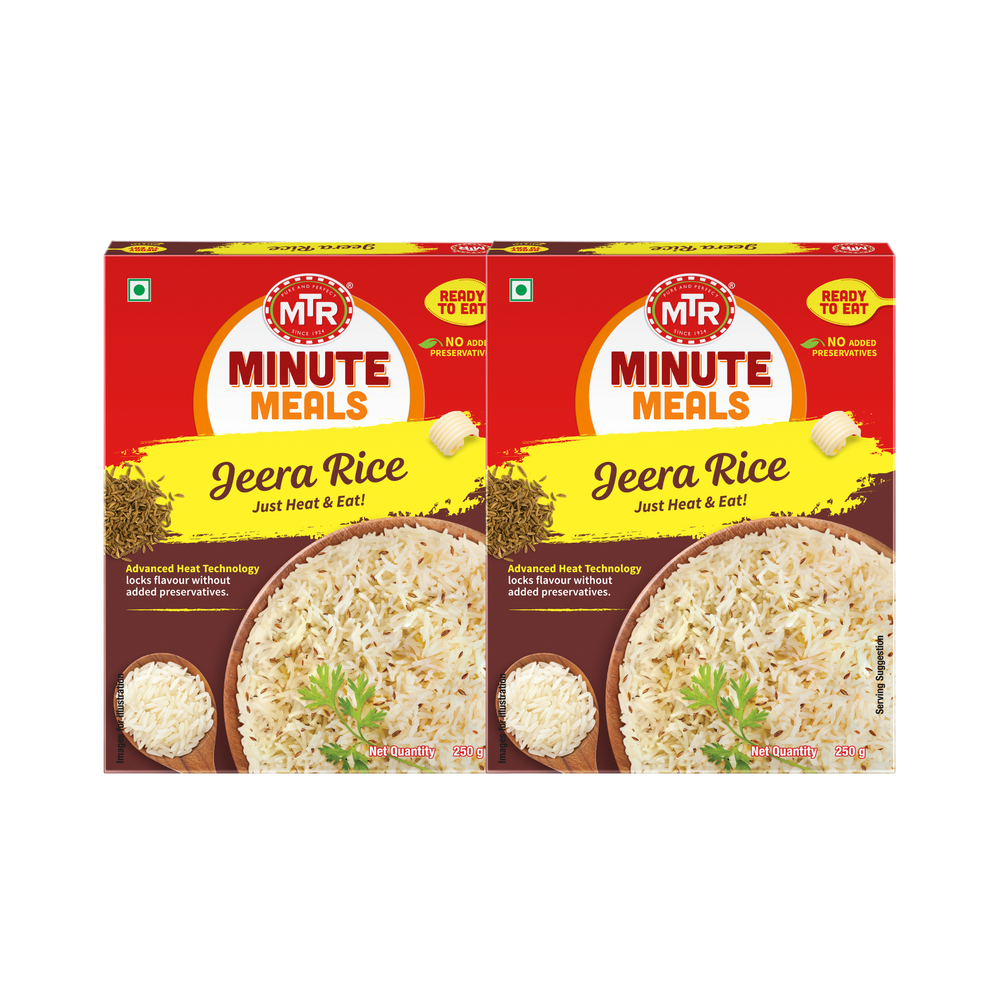 Ready to Eat Jeera Rice (Pack of 2)
