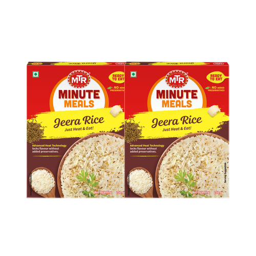 Ready to Eat Jeera Rice (Pack of 2)