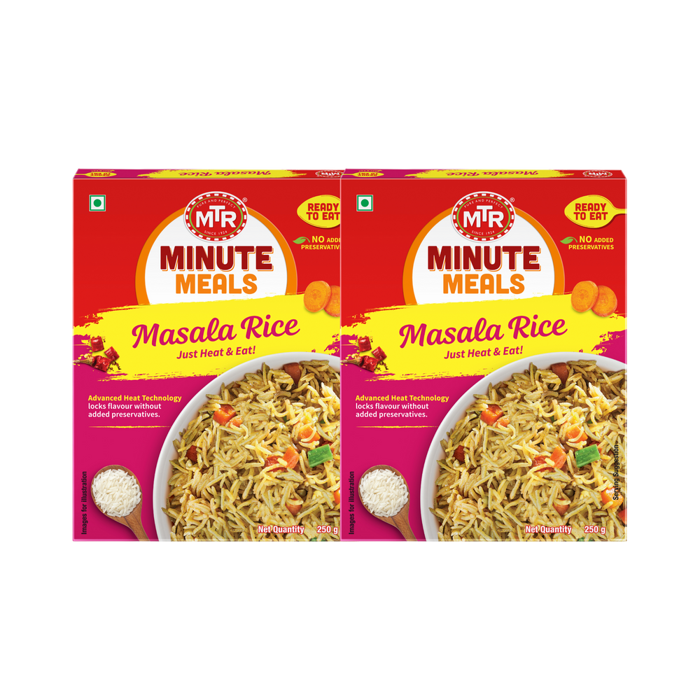 Ready to Eat Masala Rice (Pack of 2)