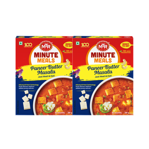 Ready to Eat Paneer Butter Masala (Pack of 2)