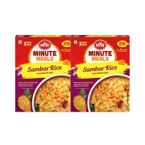 Ready to Eat Sambar Rice (Pack of 2)