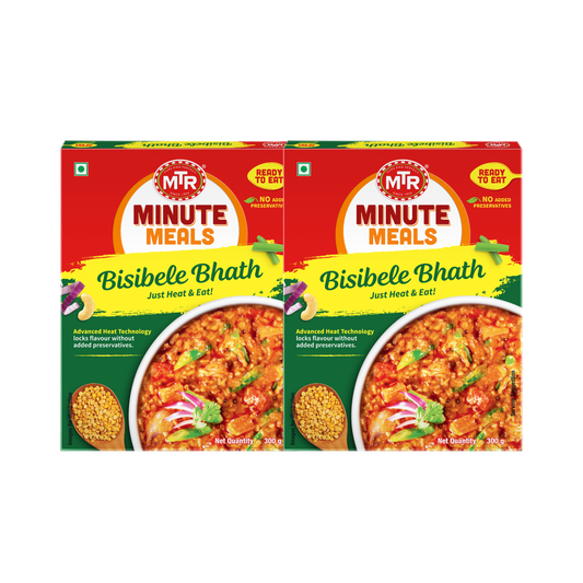 Ready to Eat Bisibele Bhath (Pack of 2)